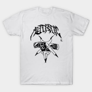 Autistic Metal Band Hands T-Shirt